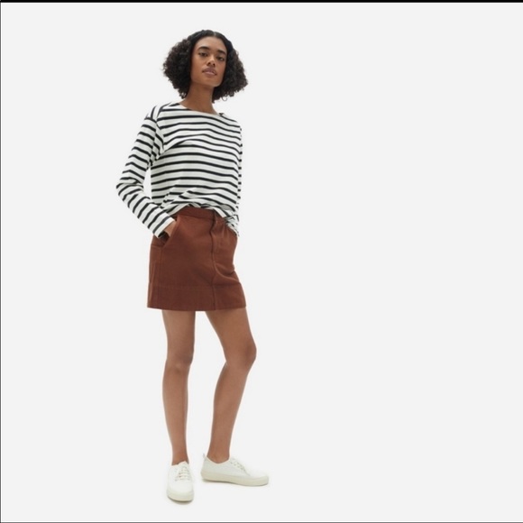 Everlane The Canvas Stamp Skirt - Picture 4 of 9